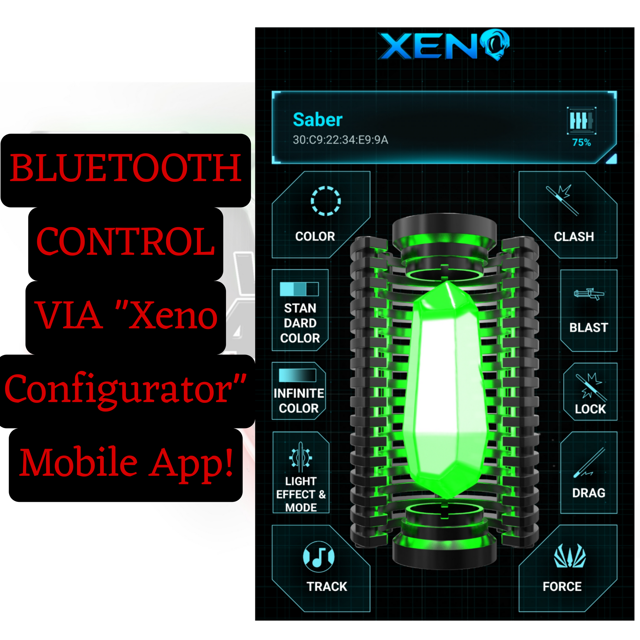Xeno3-RGB - Baselit - Standard Core – Vire Sabers