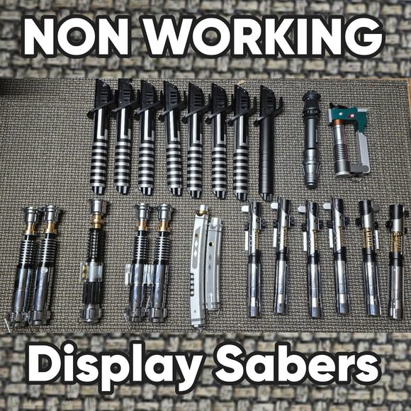 Non Working Display Sabers - S&D